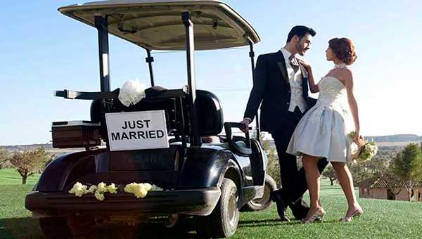 Bodas originales golf