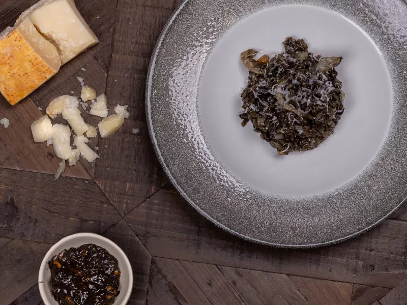 Risotto Huitlacoche