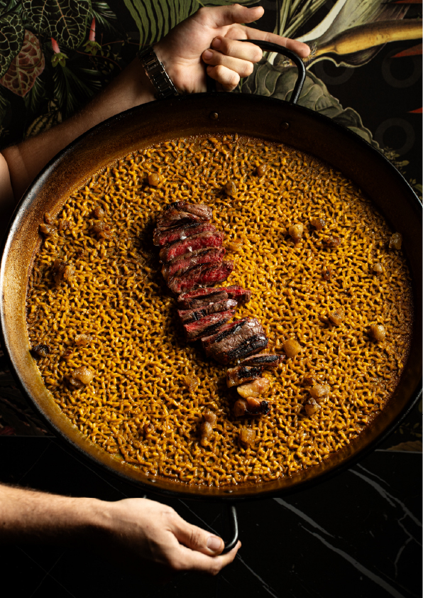 Arroz de vaca madurada