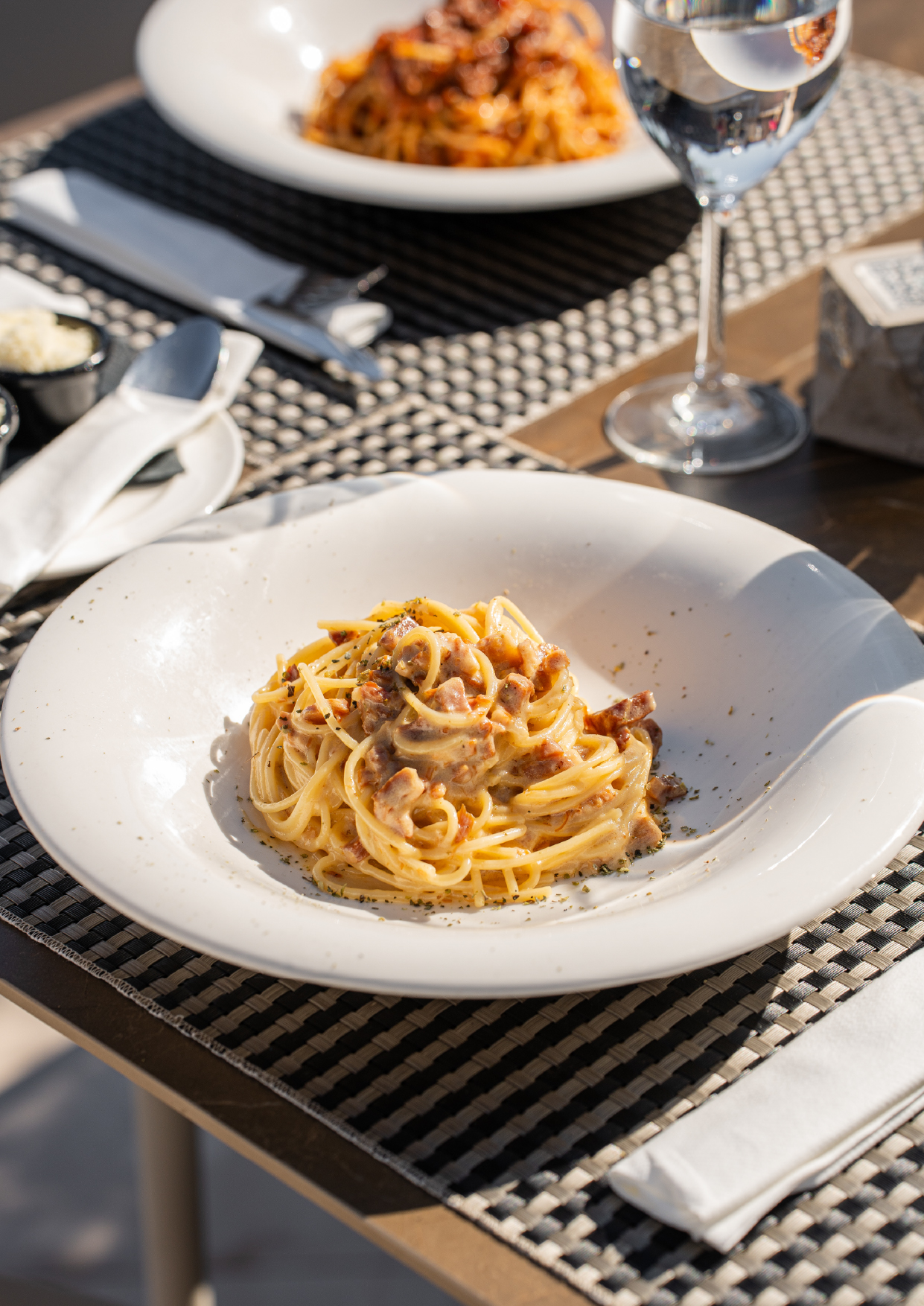 Espaguetis carbonara